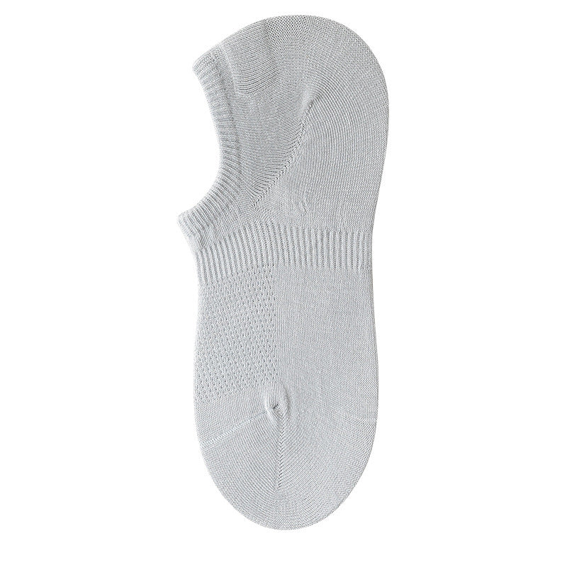 Women's 95% Cotton Candy Mesh No-Show Socks