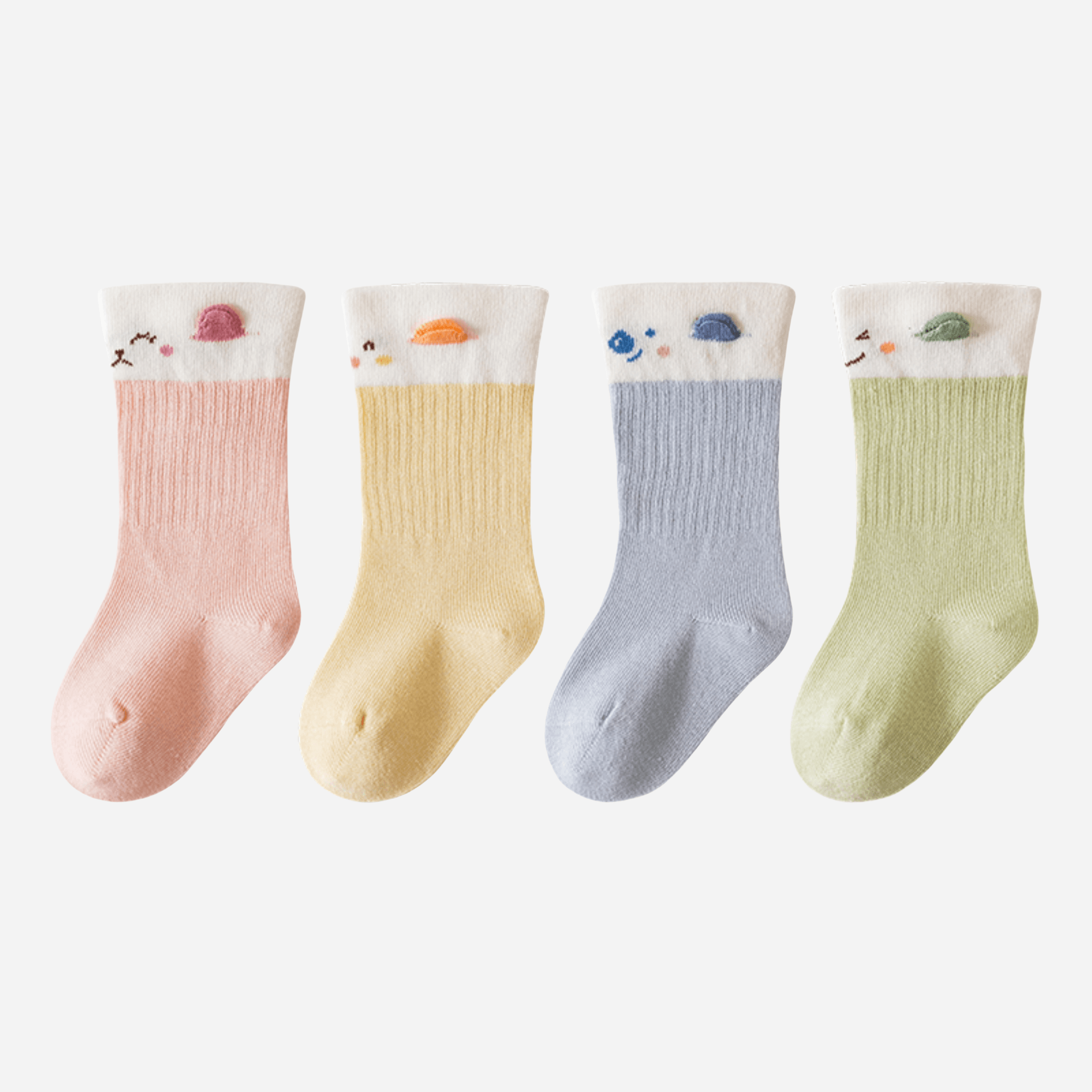 Babies Feeling Friends Socks-4 Pack - Weavasocks