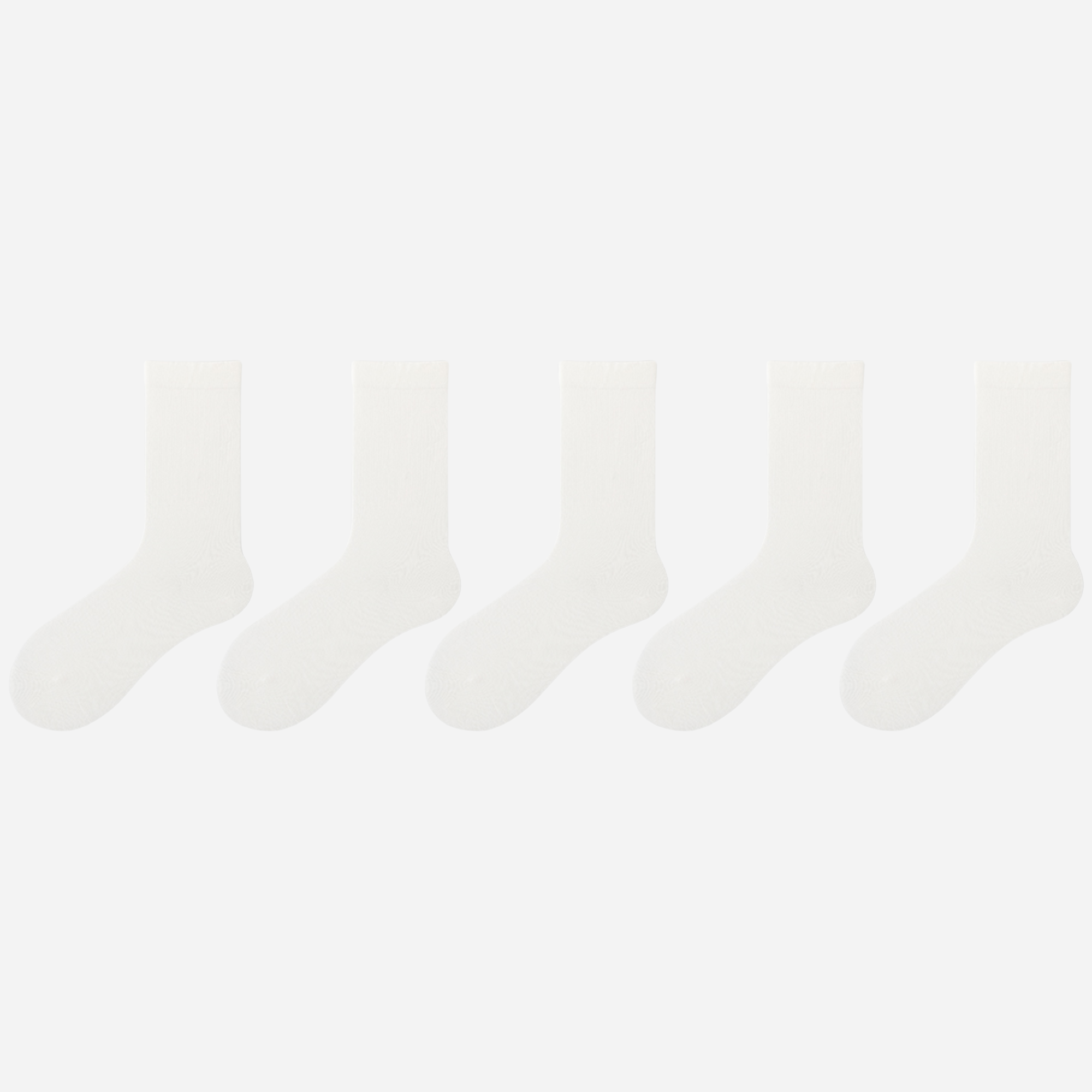 Women's WhisperSoft Crew Socks-5 Pack