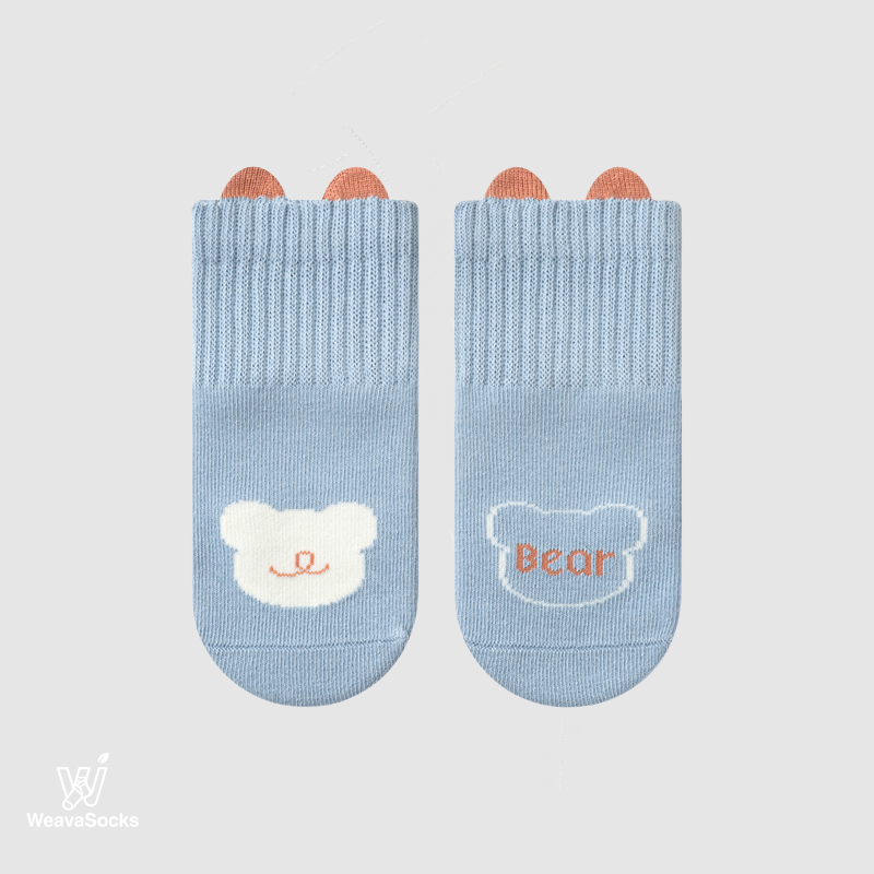Babies' Cartoon Grip Socks-1 Pack
