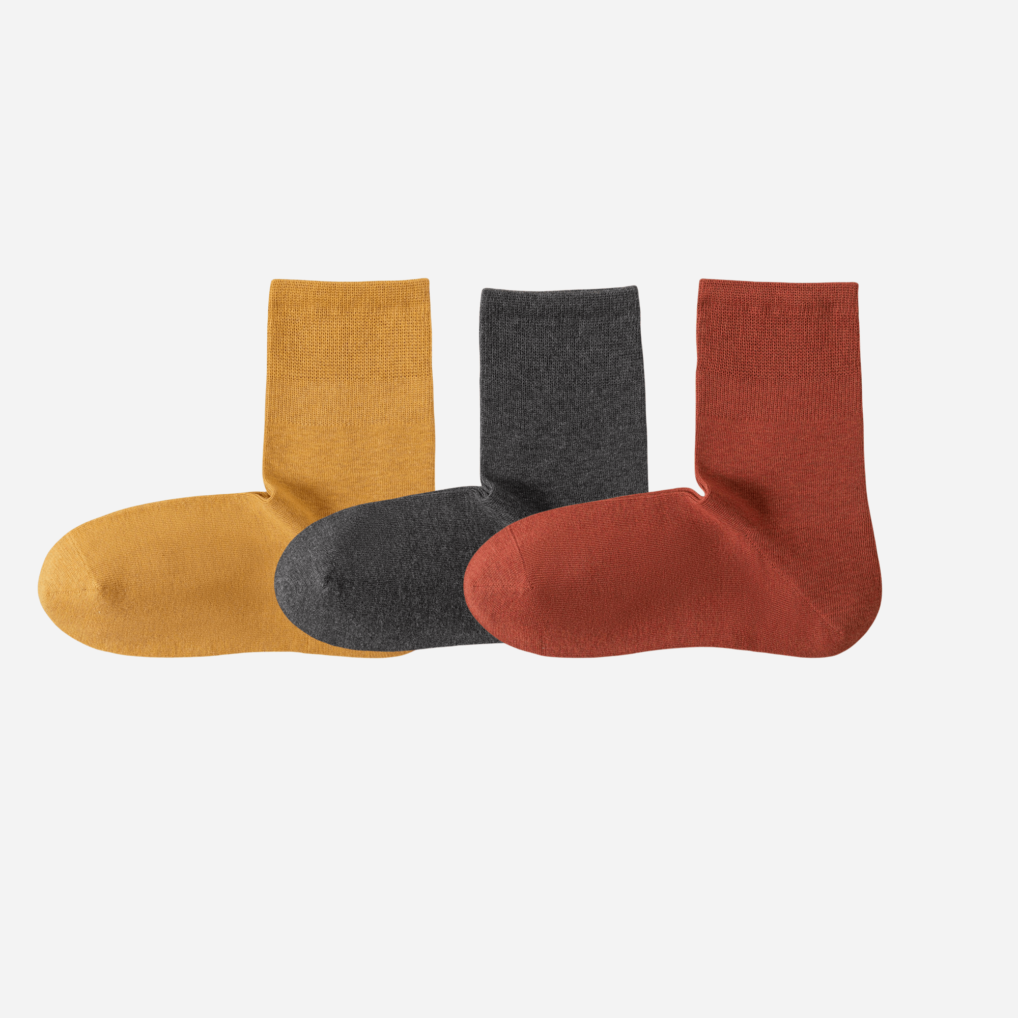 Women's Cozy Heathered Crew Socks - 3 Pairs - Weavasocks