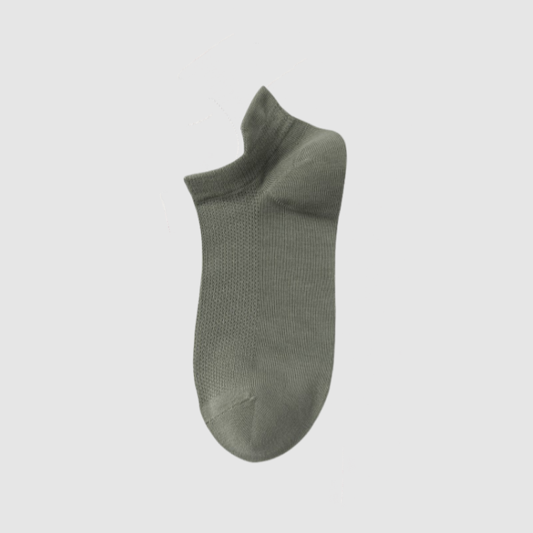 Men's Cotton Invisible Ankle Socks-1 Pack