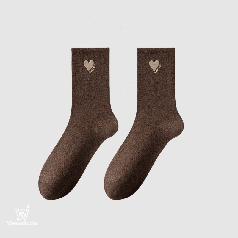 Women's Mini Heart Cotton Socks-1 Pack
