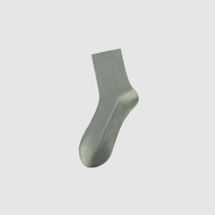 Men's Cotton Mesh Crew Socks-1 Pack