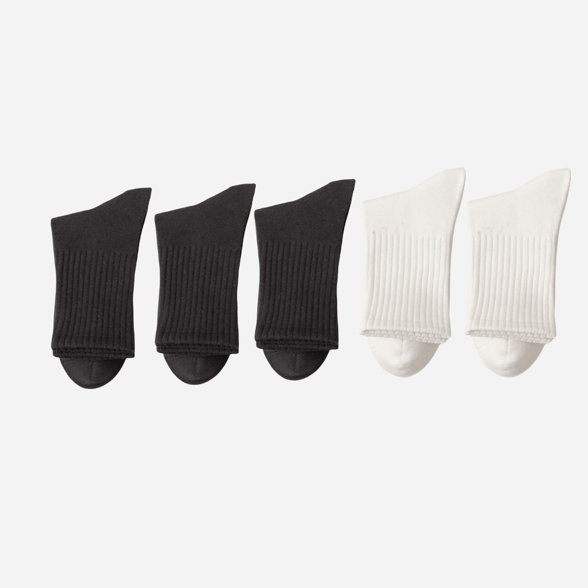 Women's Cozy Textured Knit Socks - 5 Pairs