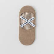 Women's 95% Cotton Yoga Ballet Socks - product photo showing secure grip comfort