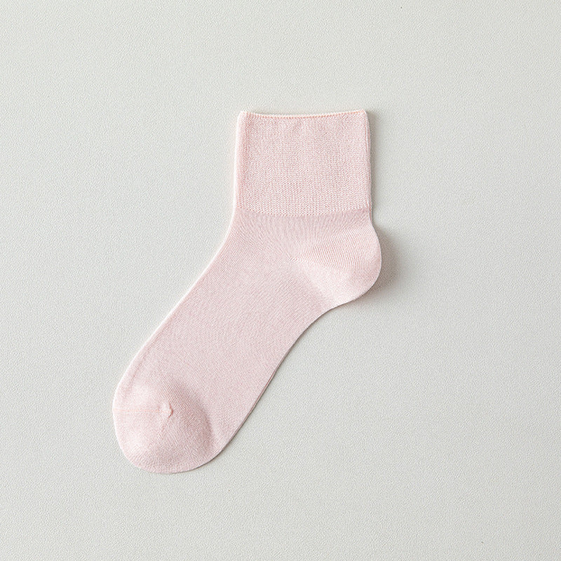 Women's 10% Mulberry Silk Ultra-Thin Cooling Quarter Socks