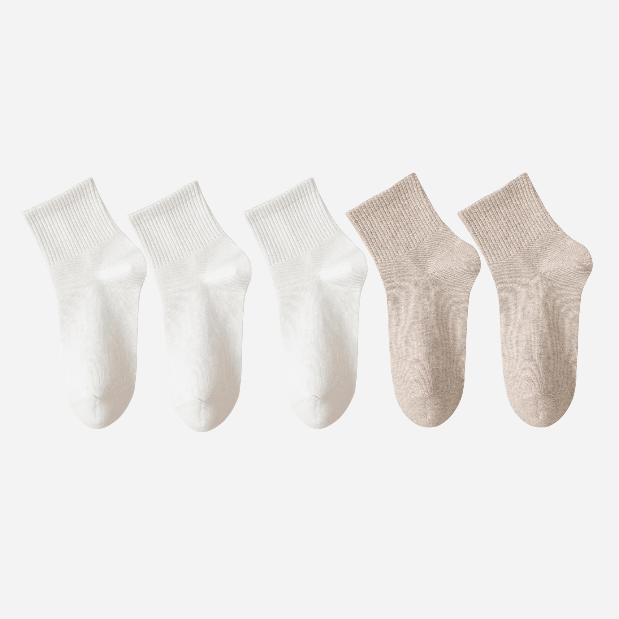 Women's Cloud Cotton Ankle Socks-5 Pack - Weavasocks