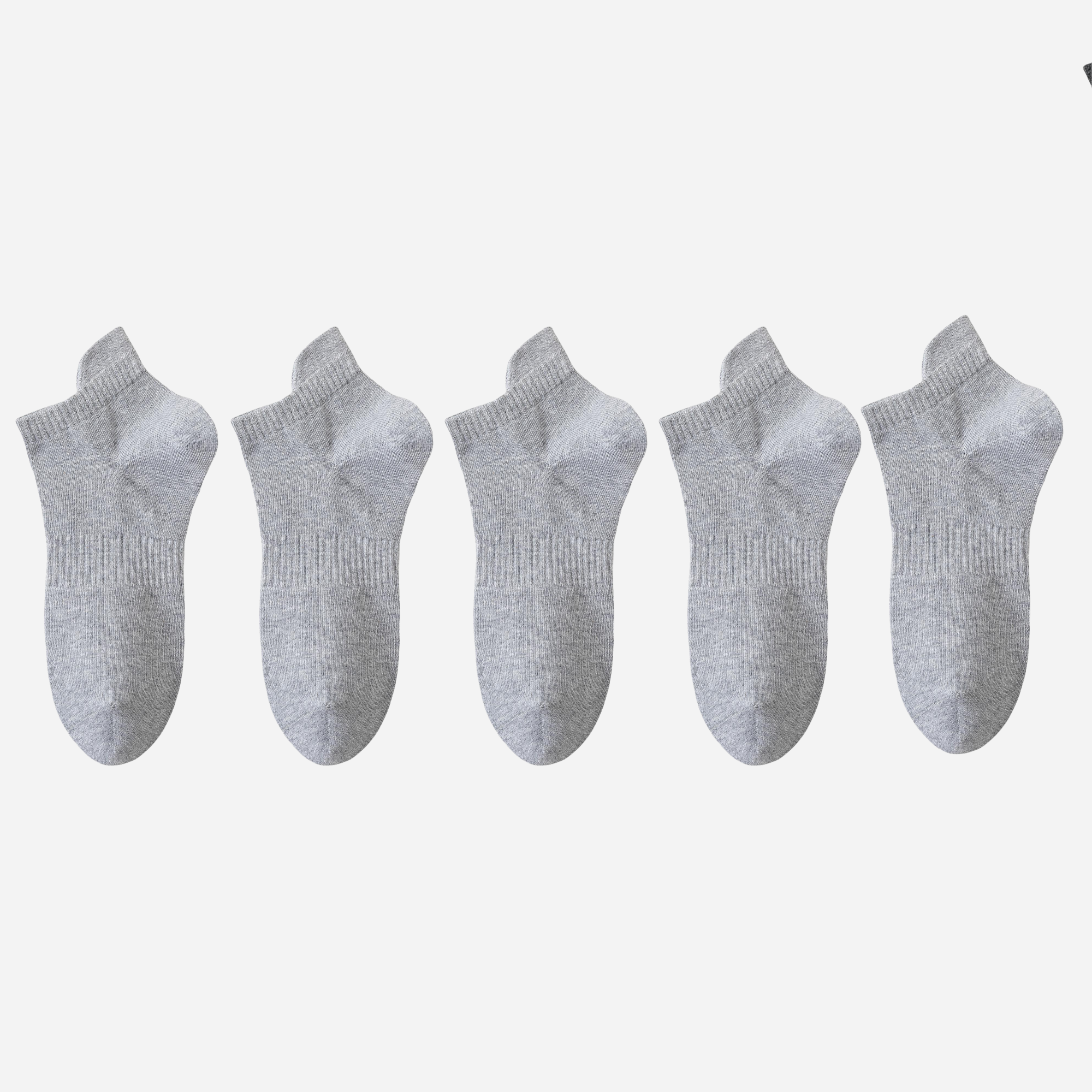 Men's All-Day Comfort Low-Cut Socks-5 Pack