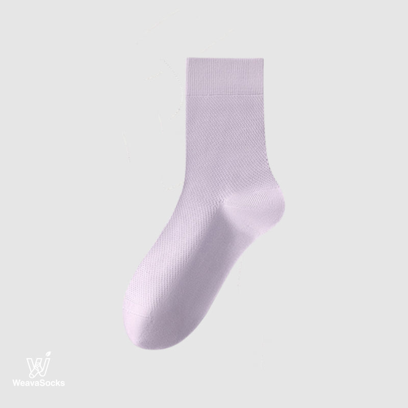 Women's Cotton Mesh Crew Socks-1 Pack
