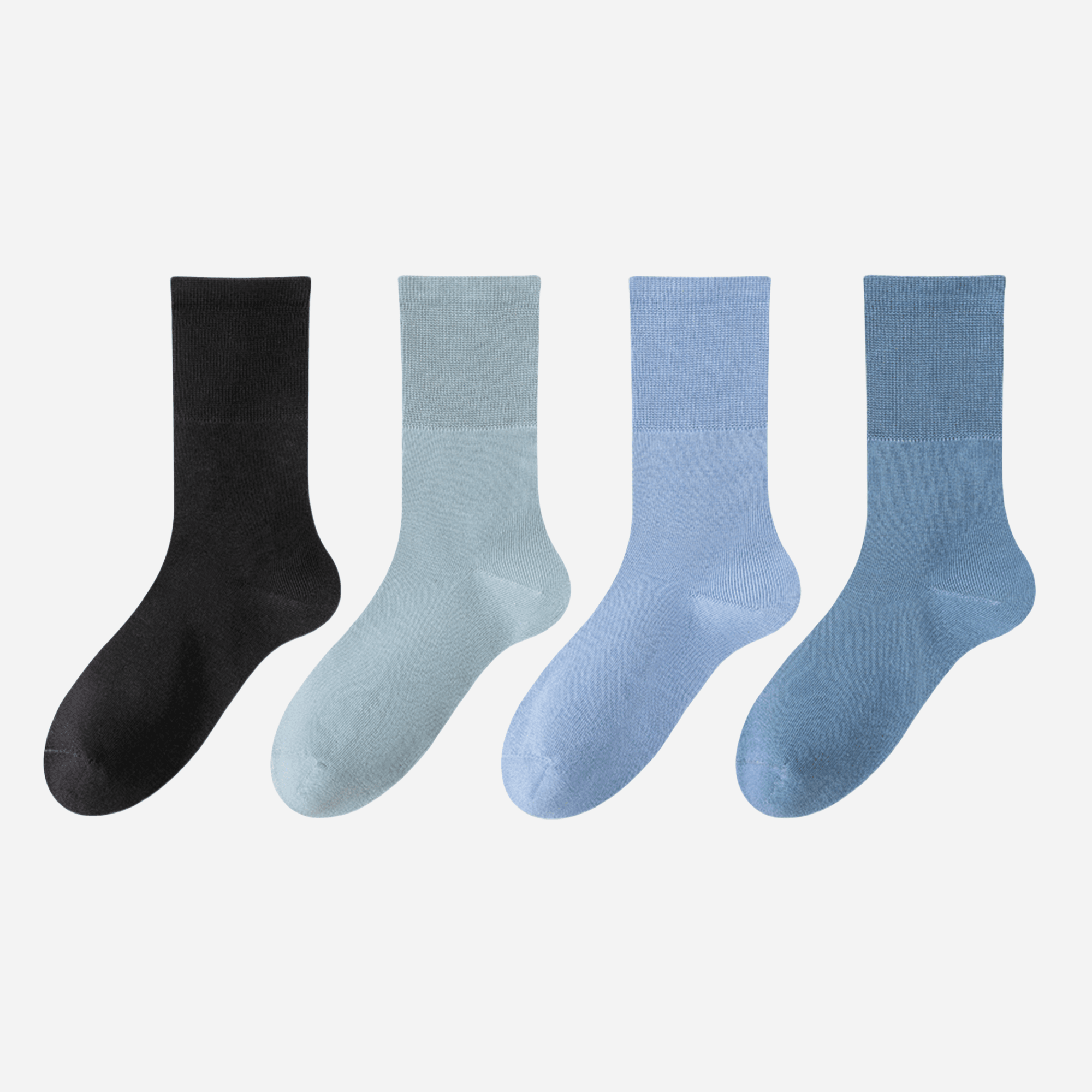 Women's Everyday Fine-Ribbed Socks - 4 Pairs - Weavasocks