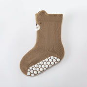 Baby’s Pastel Animal Ear Cuff Non-Slip Floor Socks