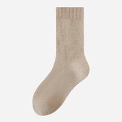 Men's Heathered Merino Wool Crew Socks