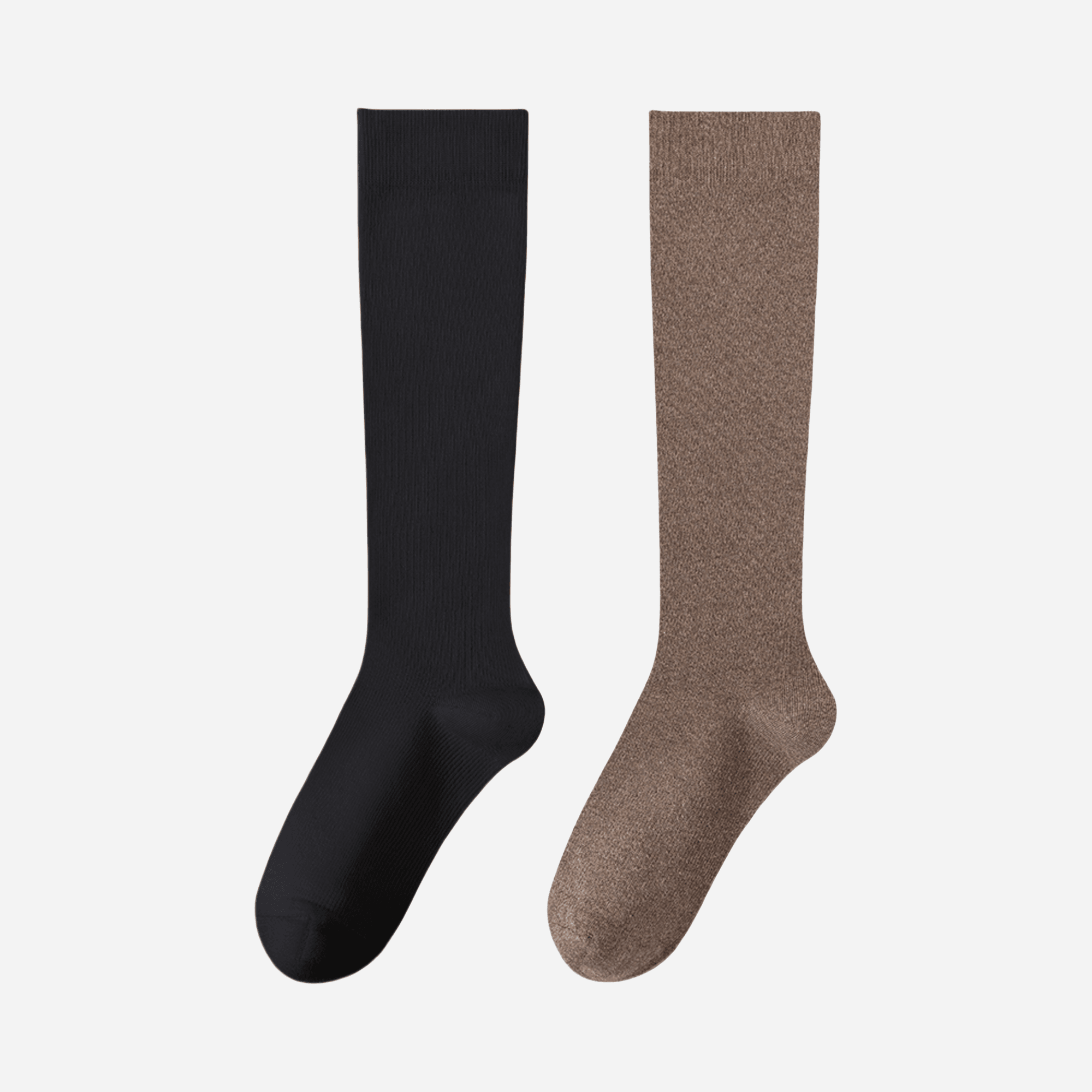 Women's Classic Knit Knee-High Socks - 2 Pairs