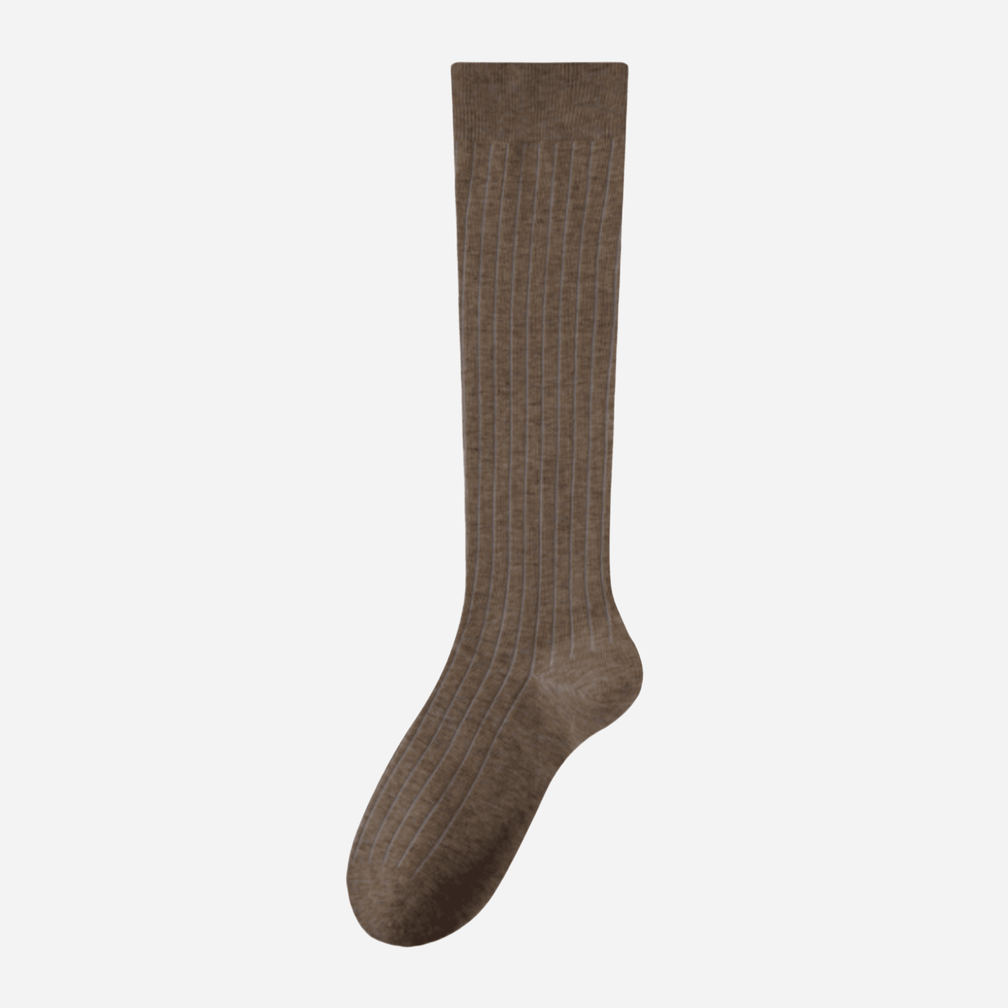 Women's Classic Ribbed Knee-High Socks - Single Pair