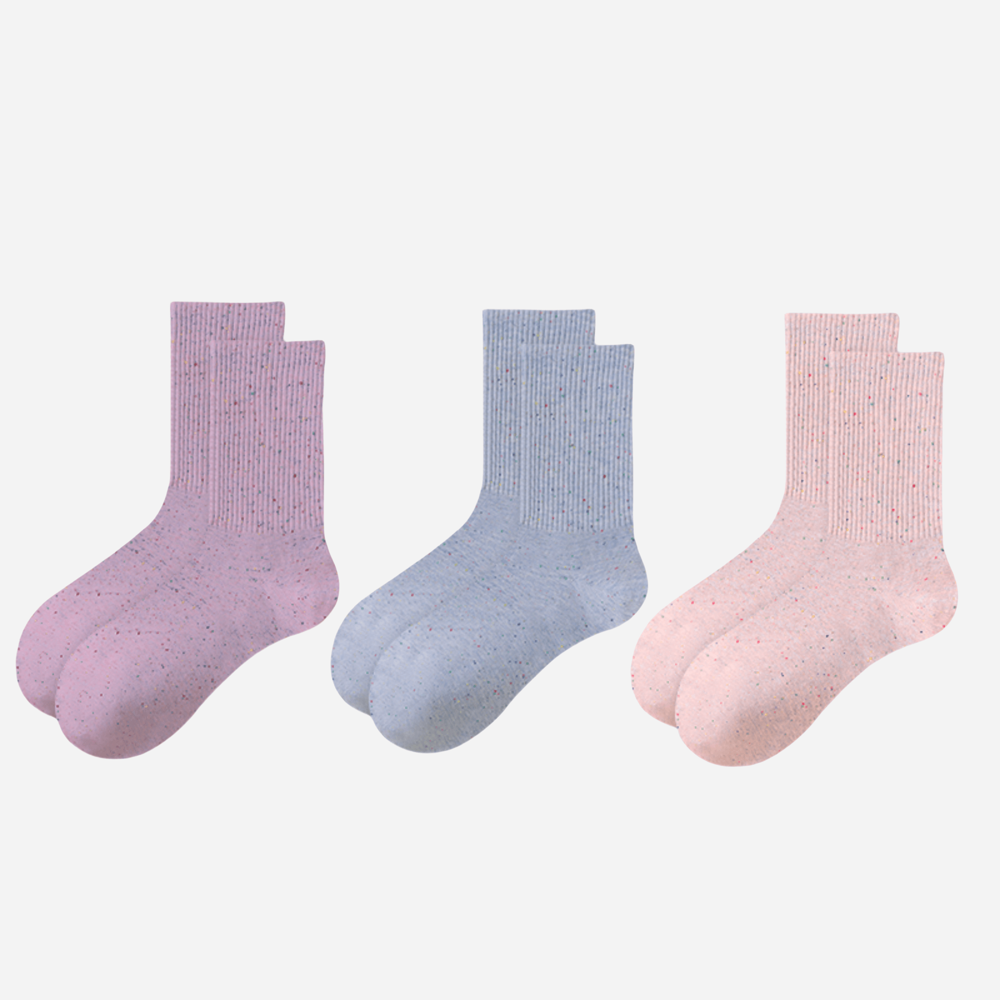 Women's The Funfetti Everyday Socks-3 Pack - Weavasocks