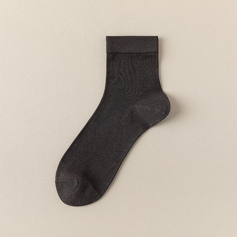 Men's Silk & Modal Ultra-Thin Cooling Quarter Socks