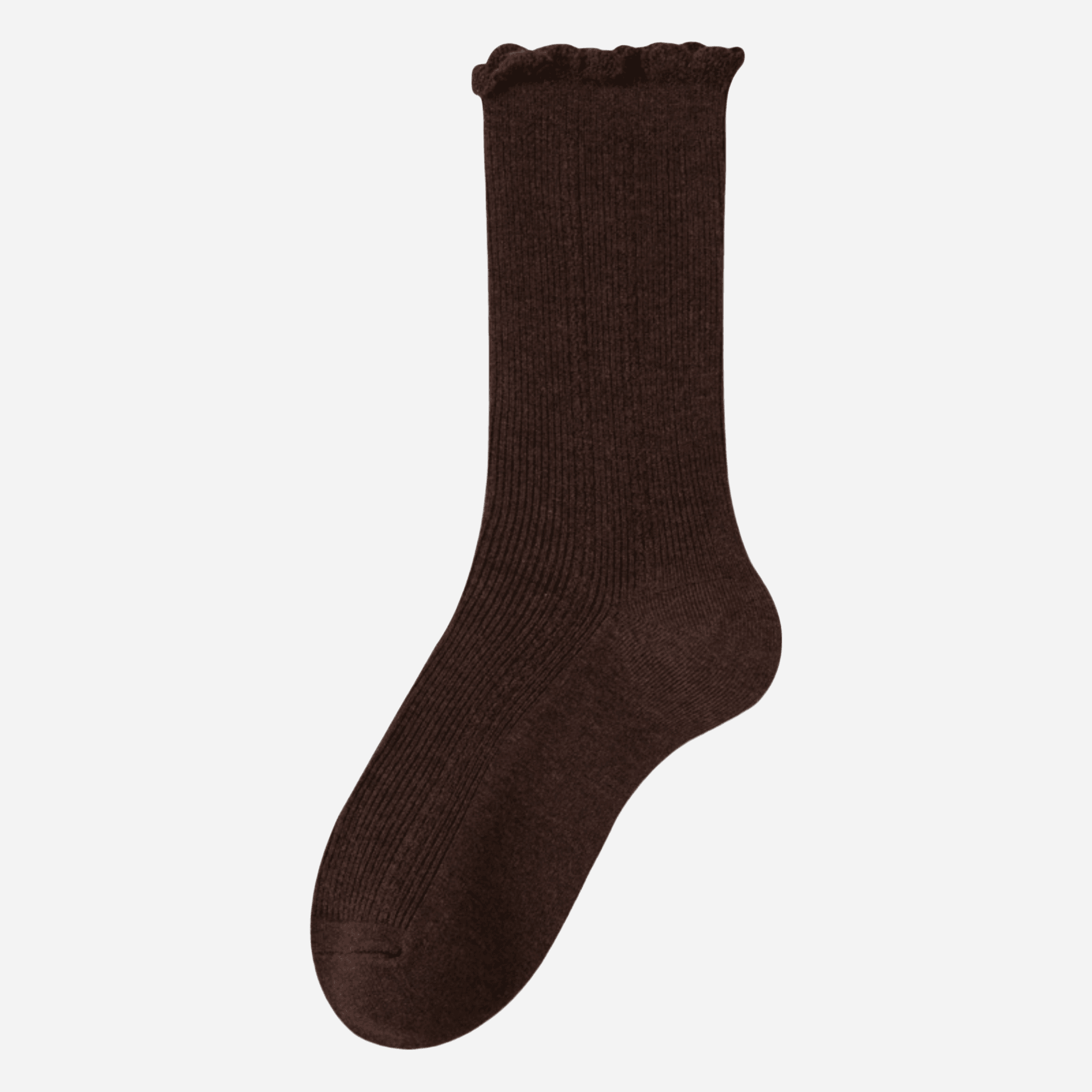 Women's Dainty Wool & Silk Knit Socks - Single Pair