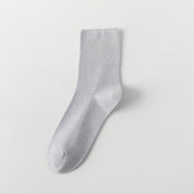 Women's 99% Cotton Ultra-Thin Non-Binding Summer Socks - product photo showing soft cotton comfort