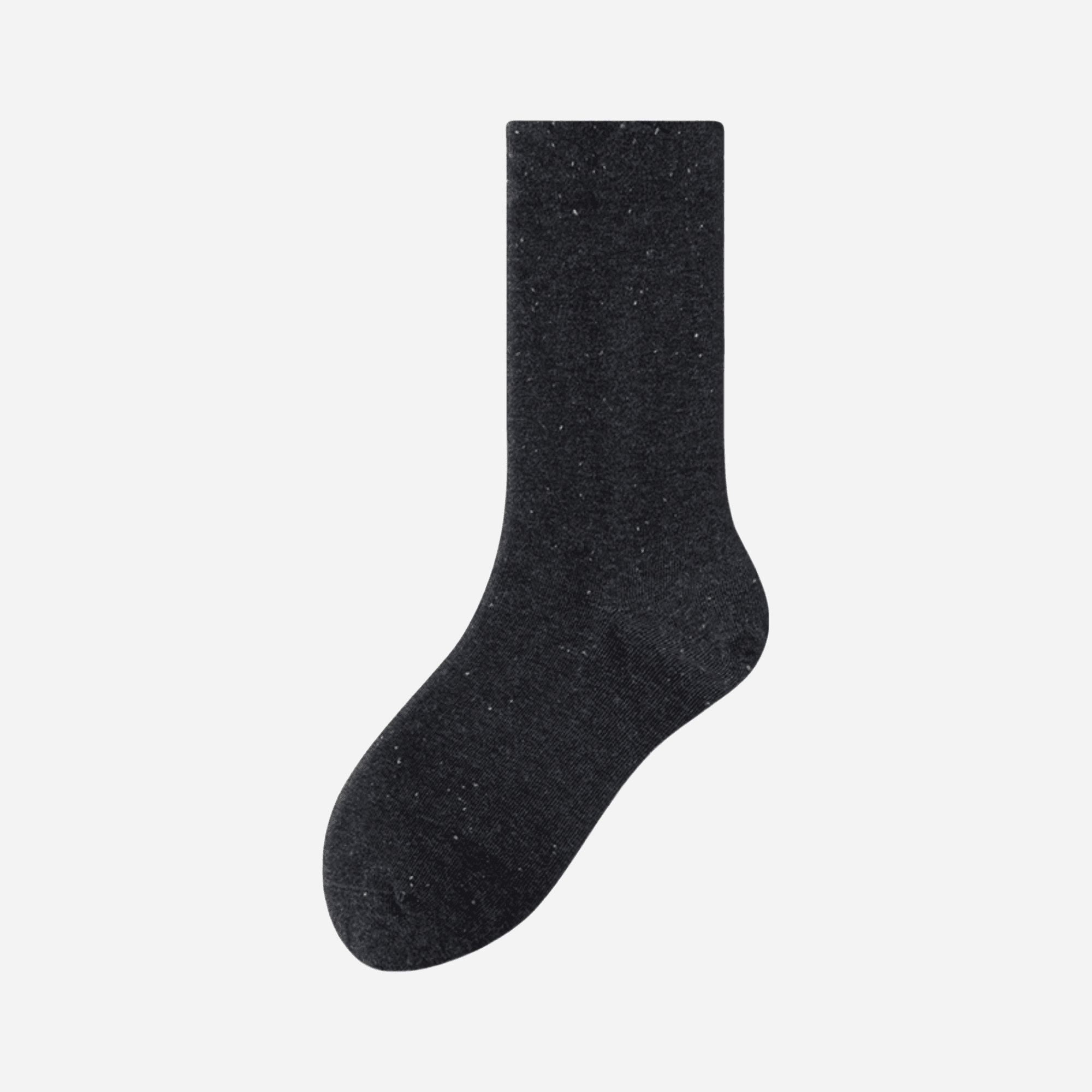 Women's Seamless Speckled Cotton Crew Socks - Single Pair