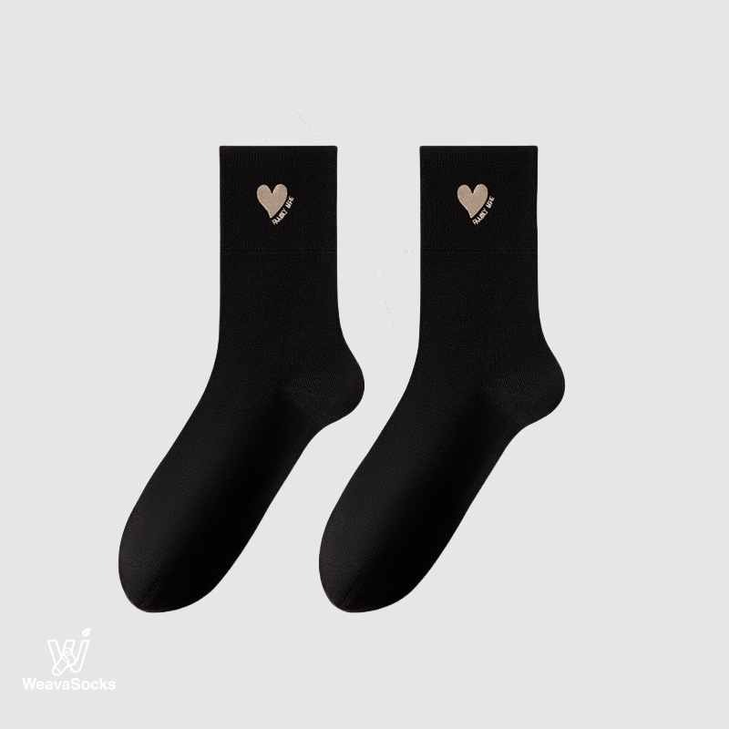 Women's Mini Heart Cotton Socks-1 Pack