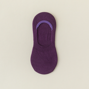 Women's Mulberry Silk & Modal Ultra-Thin No-Show Socks - product photo showing modal and mulberry silk comfort