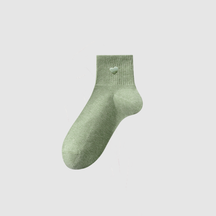 Women's Dopamine Heart Ankle Socks-1 Pack