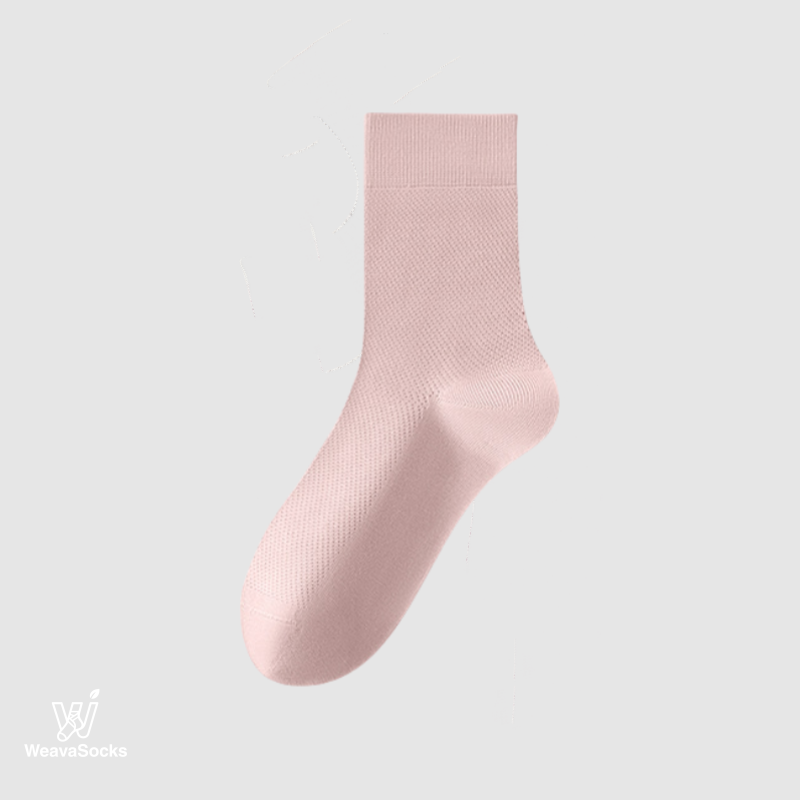 Women's Cotton Mesh Crew Socks-1 Pack