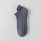 Men's 92% Cotton Non-Slip Yoga Ankle Socks - product photo showing secure grip comfort