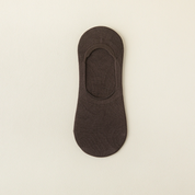 Men's Mulberry Silk & Modal Ultra-Thin No-Show Socks - product photo showing modal and mulberry silk comfort