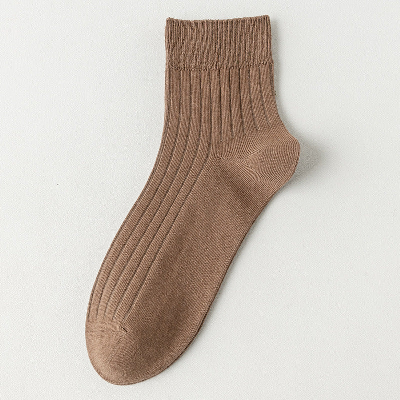 Men's 98% High-Cotton Non-Fading Quarter Socks