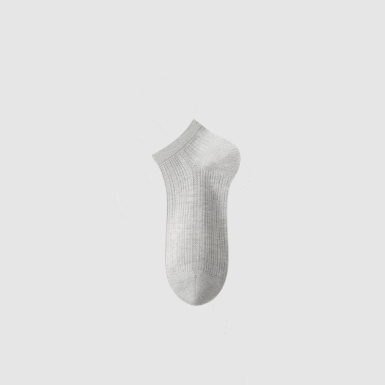 Women's Silk Linen Low-Cut Socks-1 Pack