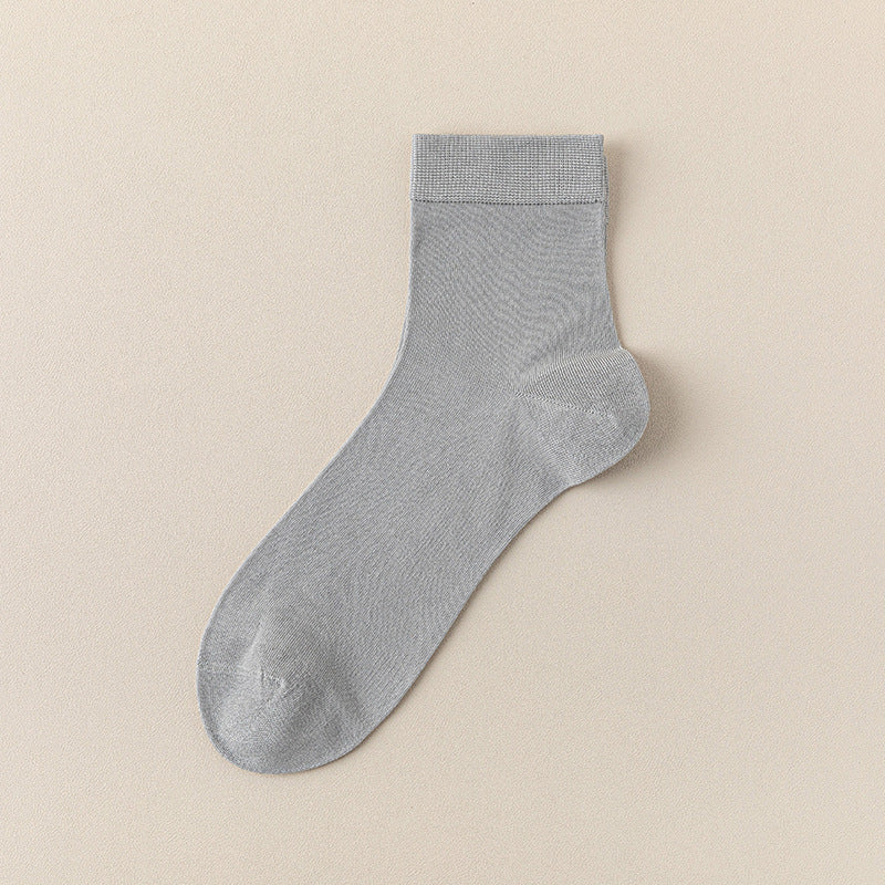 Men's Silk & Modal Ultra-Thin Cooling Quarter Socks