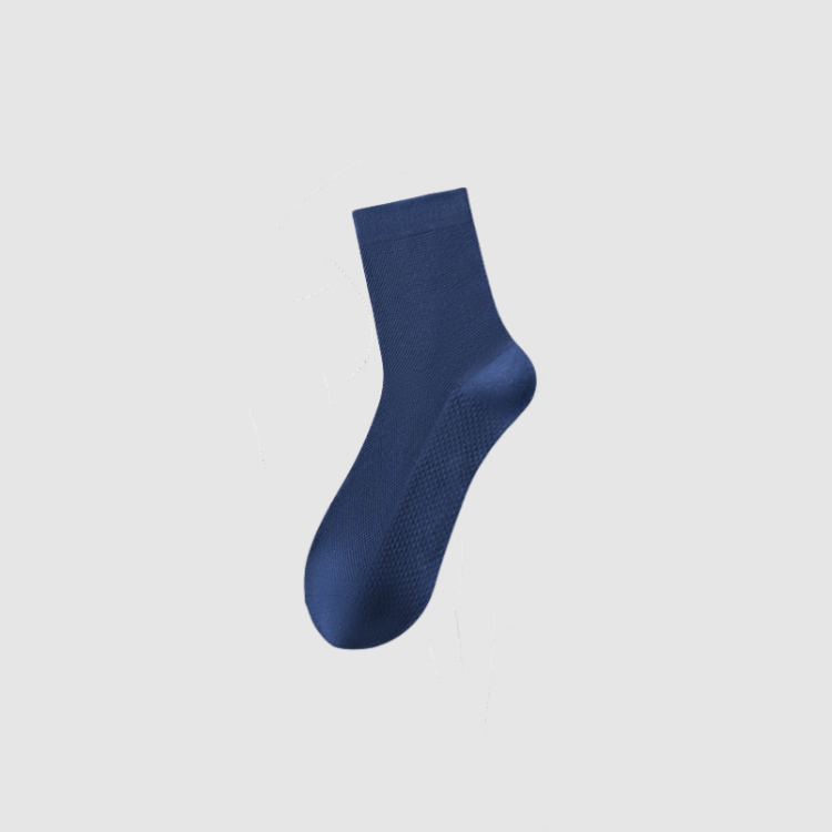 Men's Cotton Mesh Crew Socks-1 Pack