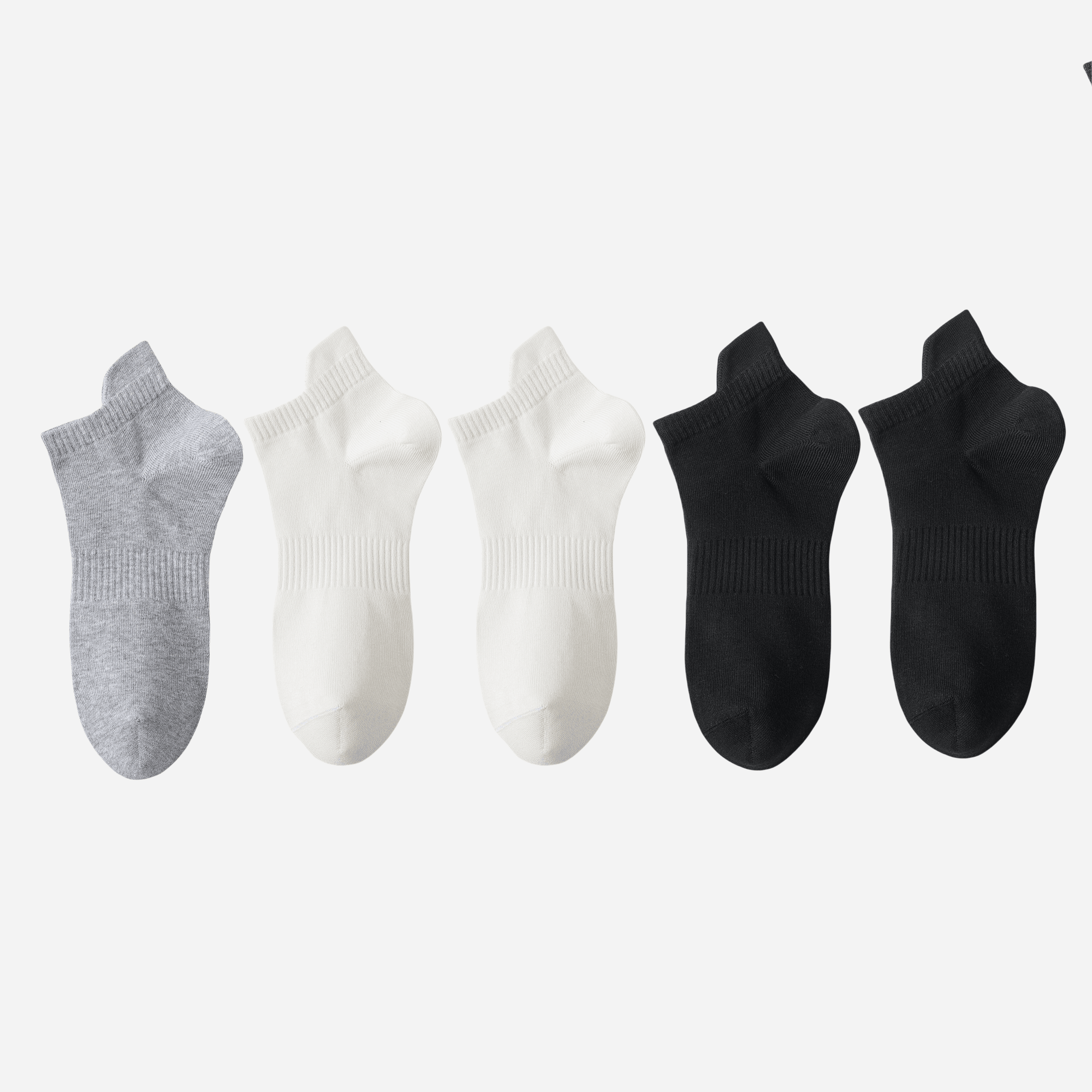 Men's All-Day Comfort Low-Cut Socks-5 Pack - Weavasocks