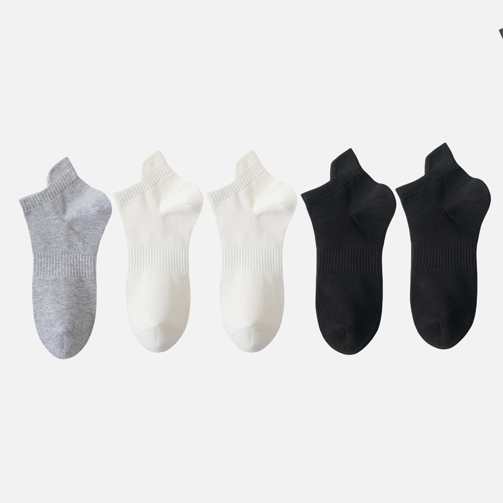 Men's All-Day Comfort Low-Cut Socks-5 Pack