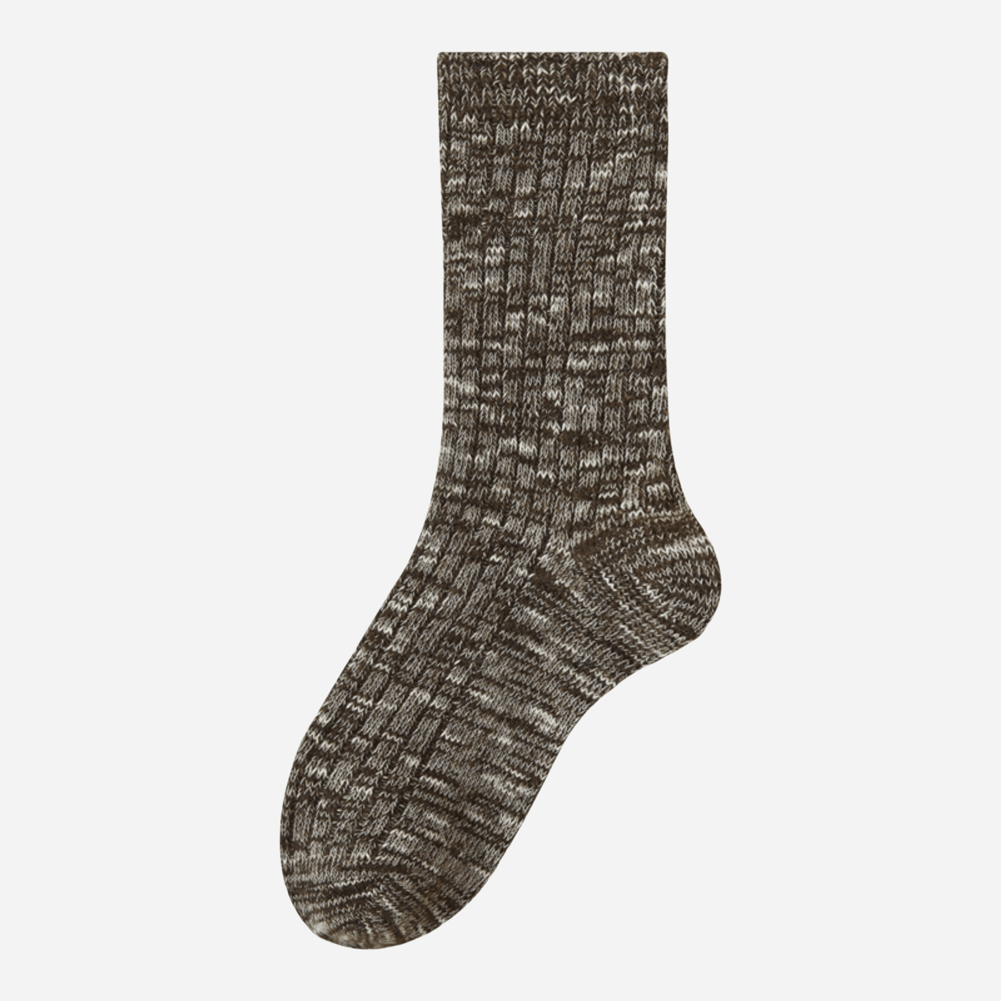 Women's Luxe Merino-Silk Ribbed Socks  - Single Pair