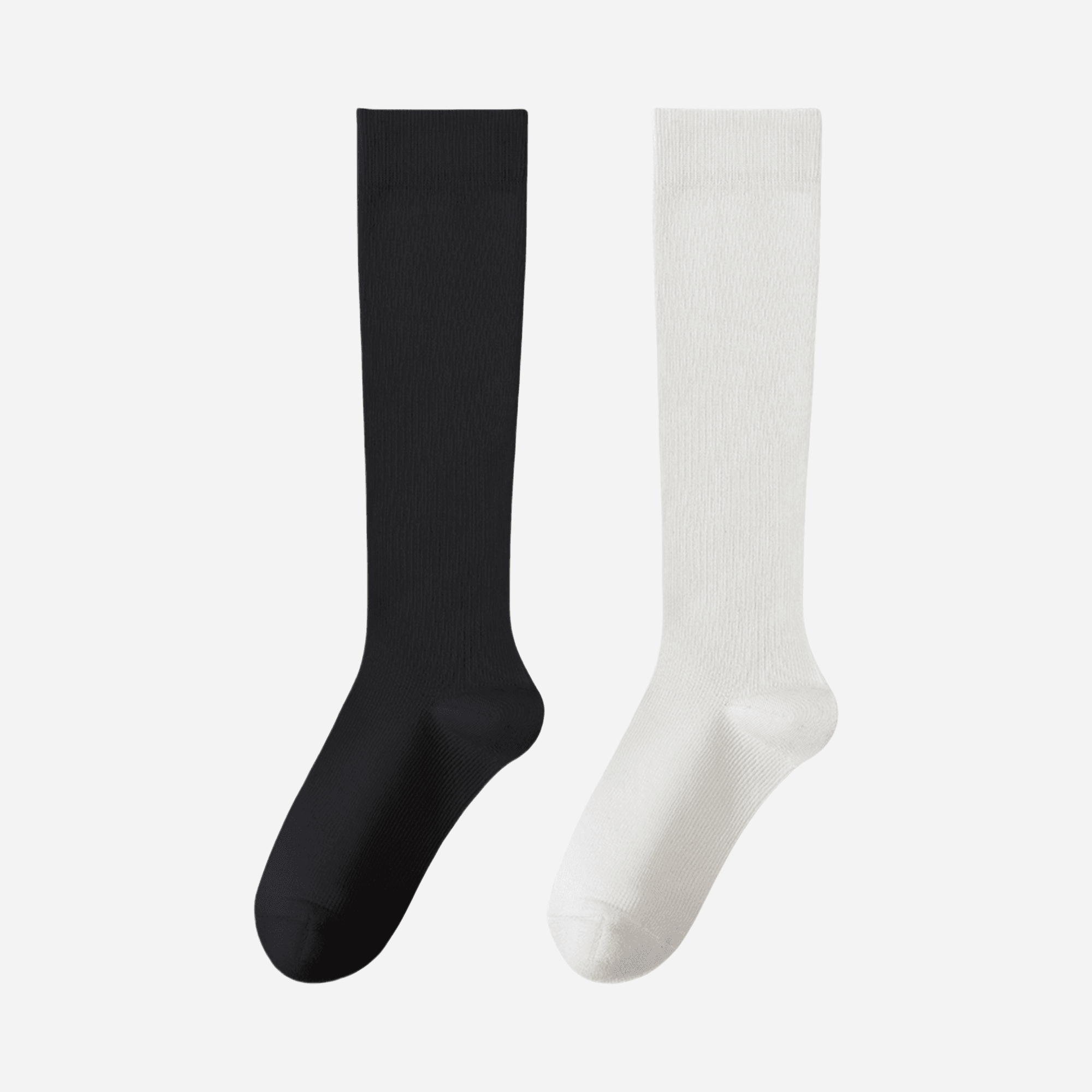 Women's Classic Knit Knee-High Socks - 2 Pairs