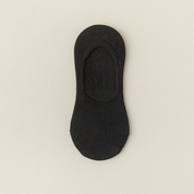 Women's Mulberry Silk & Modal Ultra-Thin No-Show Socks - product photo showing modal and mulberry silk comfort