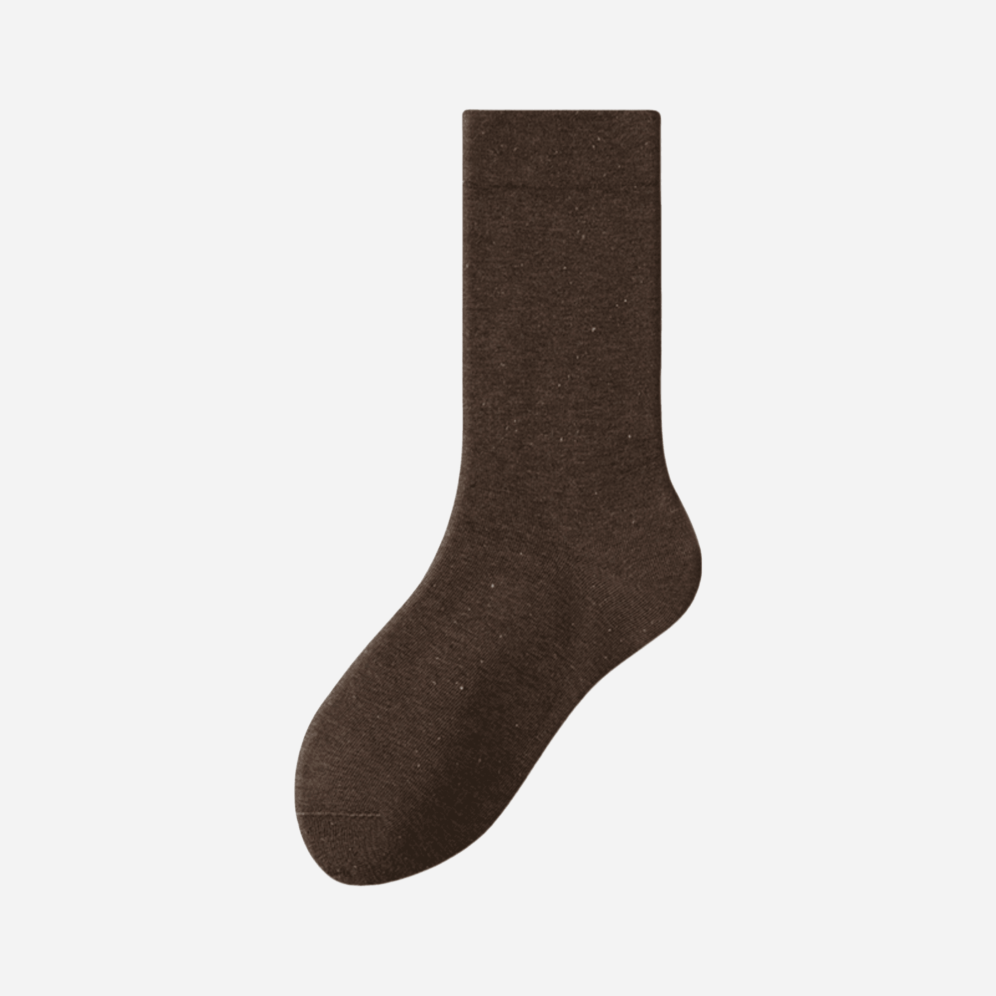 Women's Seamless Speckled Cotton Crew Socks - Single Pair