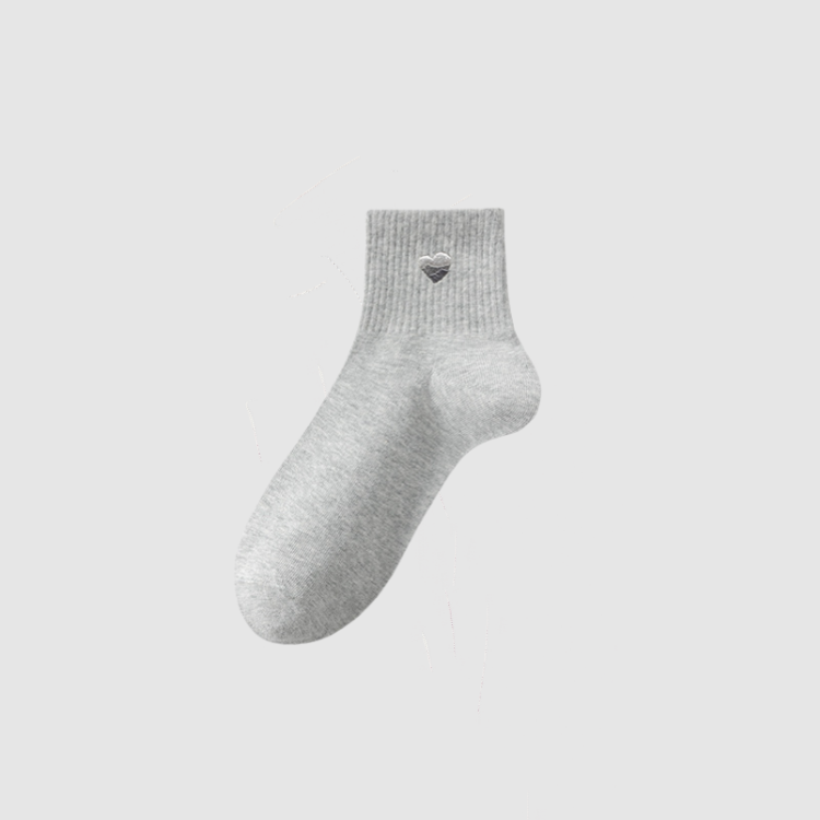 Women's Dopamine Heart Ankle Socks-1 Pack