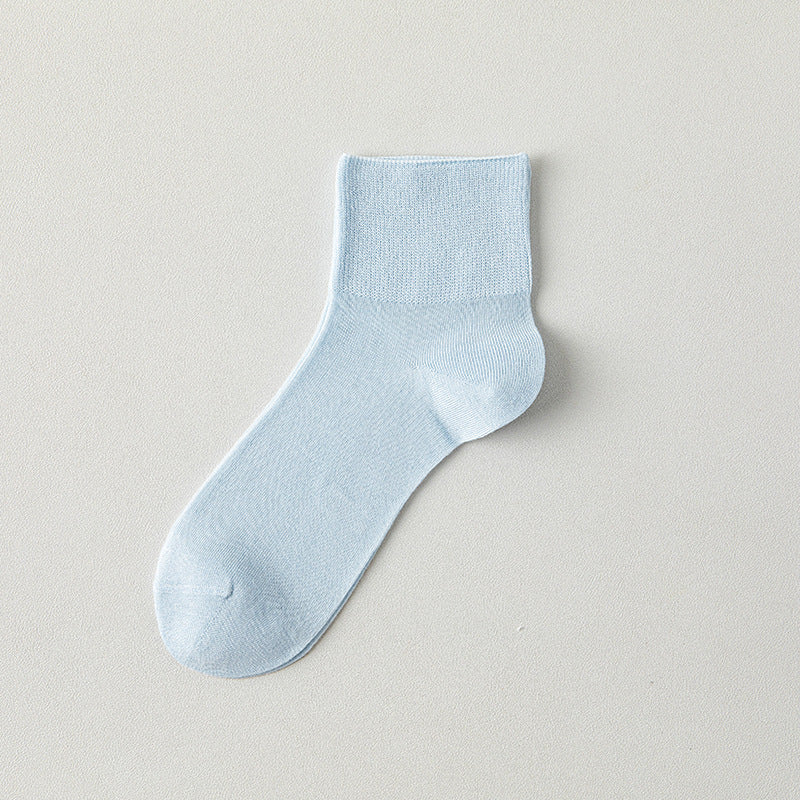 Women's 10% Mulberry Silk Ultra-Thin Cooling Quarter Socks