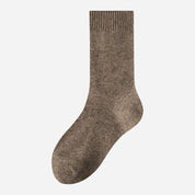 Men's Heathered Merino Wool Crew Socks