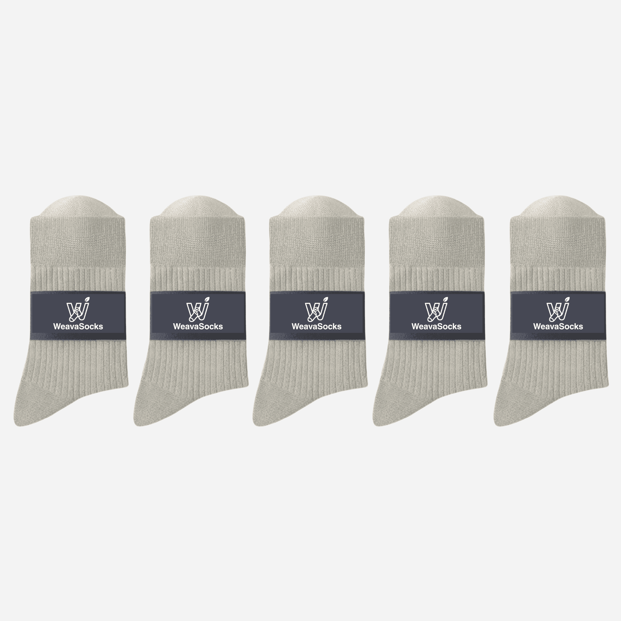 Men's Combed Cotton Dress Socks-5 Pack - Weavasocks