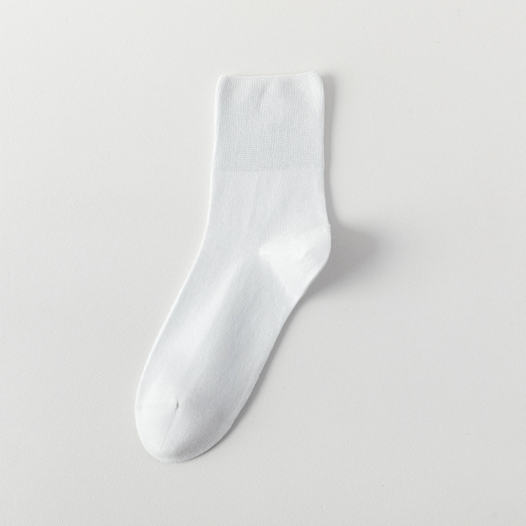 Women's 99% Cotton Ultra-Thin Non-Binding Summer Socks - product photo showing soft cotton comfort