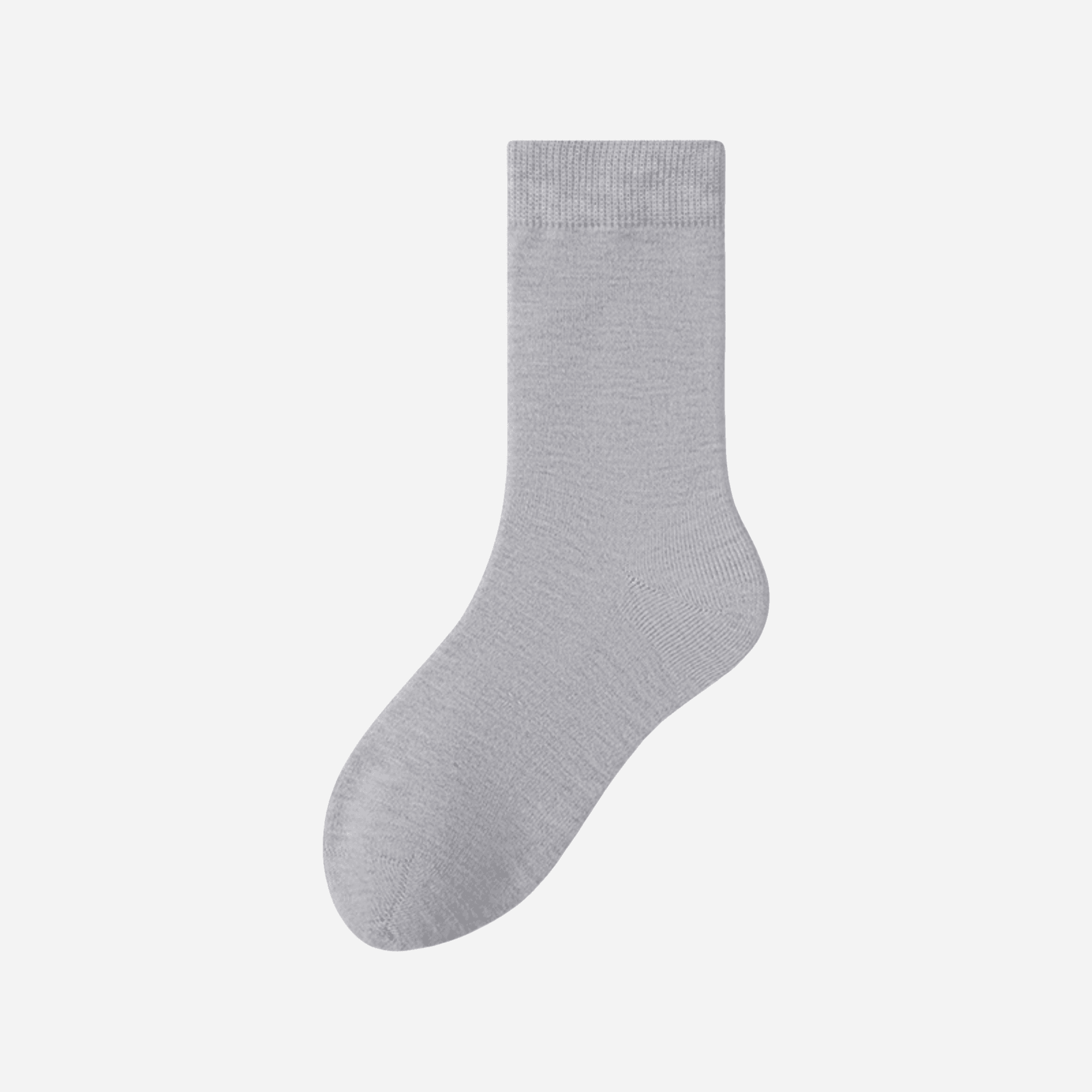 Women's Classic Ribbed Wool & Silk Socks - Single Pair