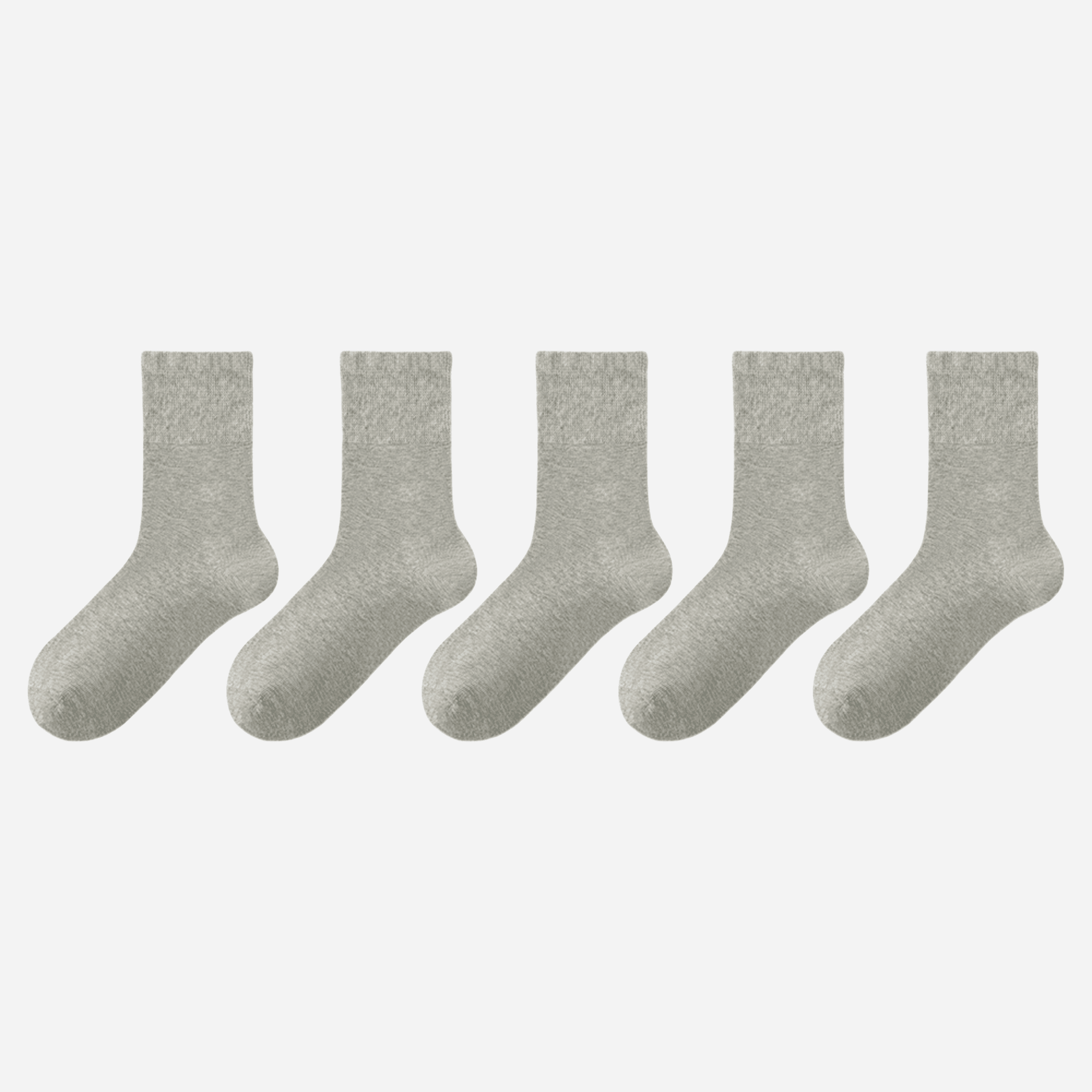 Men's Luxe Heather Knit Socks-5 Pack