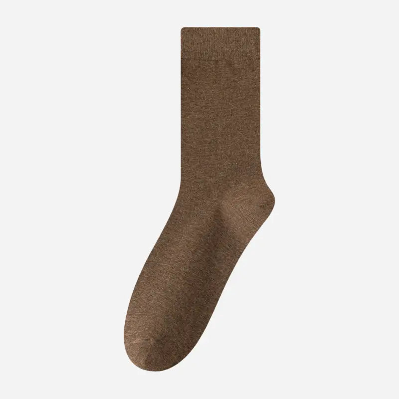 Men's Smooth-Knit Heathered Crew Socks