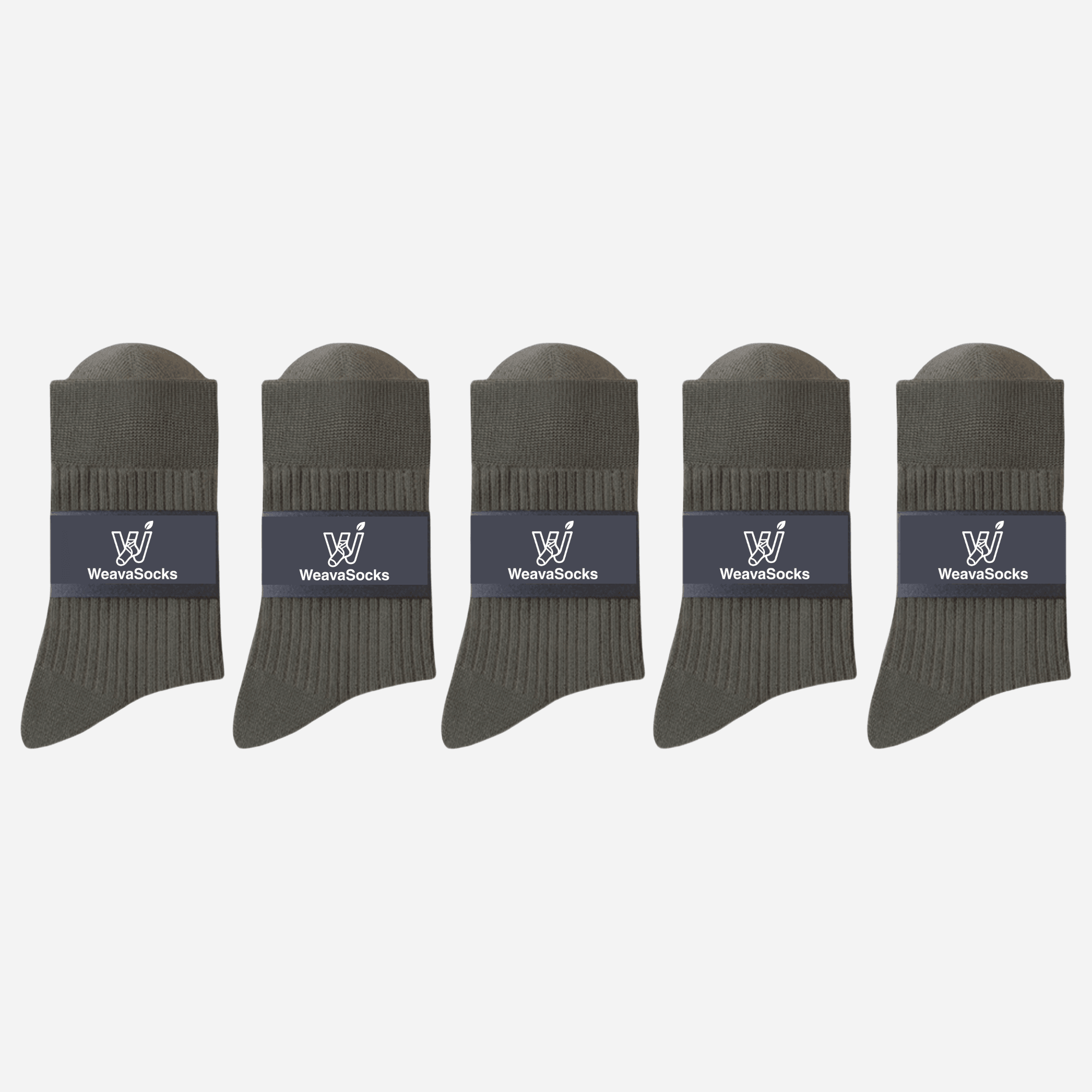 Men's Combed Cotton Dress Socks-5 Pack - Weavasocks