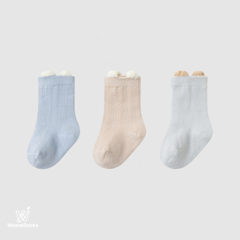 Babies' Australian Cotton Ankle Socks-3 Pack